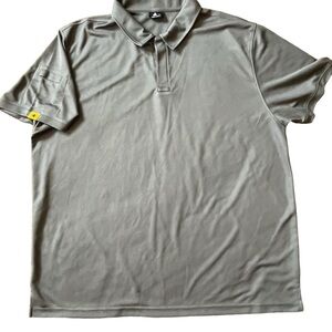 355-Grey short sleeve polo shirt #polo #business #businesscasual
3X